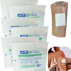 Curativo Estéril Pu Absorvente M-tec 5cm x 7cm Missner