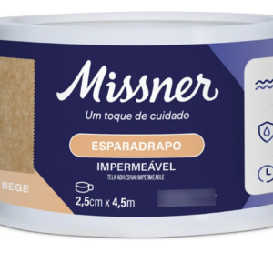Esparadrapo Bege 2,5cm x 4,5 m Missner