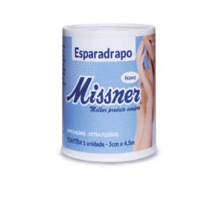 Esparadrapo Missner  5,0cmX4.5 Branco